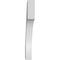 Ekena Millwork 4-in. W x 28-in. D x 36-in. H Westlake Architectural Grade PVC Knee Brace BRCP04X28X36WTL - alternate 4